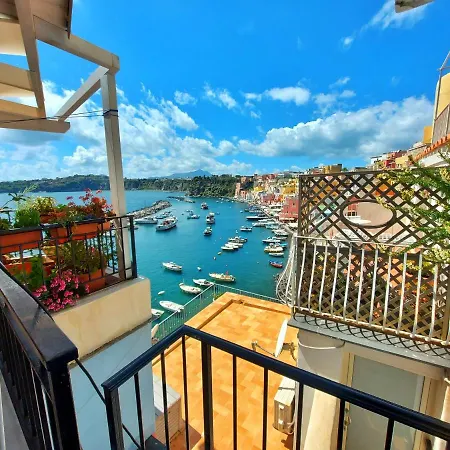 Monolocale Azzurro Lägenhet